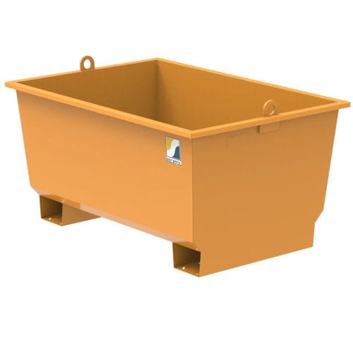Bac à mortier en métal - BAM - Secatol SAS - de manutention / de stockage / pour chariot élévateur
