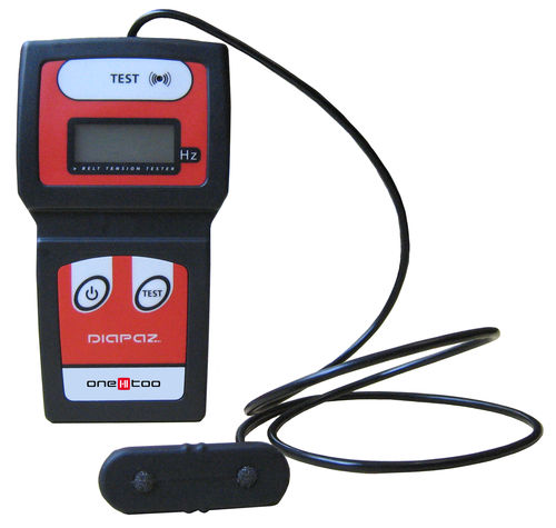 Appareil de mesure de tension de courroie - Diapaz &reg; - One-Too - numérique / sans contact / à micro-ondes