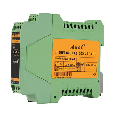 Convertisseur de signal - AT800 - Autotronic Enterprise Co., Ltd. (Aecl) - sur rail DIN / industriel / compact
