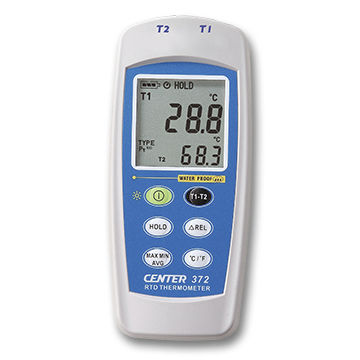Thermomètre Pt100 - 372 - CENTER TECHNOLOGY - RTD / platine / numérique