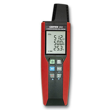 Détecteur de gaz - 512 - CENTER TECHNOLOGY - CO2 / NDIR / pour air