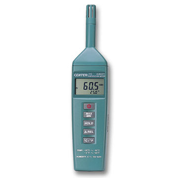 Thermo-hygromètre numérique - 315 - CENTER TECHNOLOGY - portable / température / humidité relative