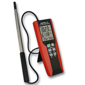 Anémomètre à fil chaud - 332 - CENTER TECHNOLOGY - USB