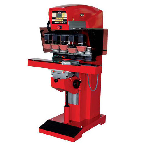 Machine de tampographie à encrier fermé - EVO 5C ELECTRONIC - GTO - à 5 couleurs / compacte