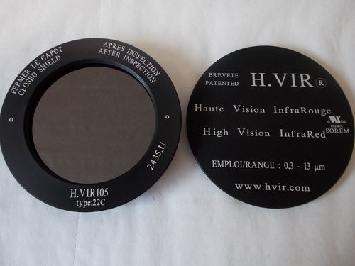 Fenêtre optique infrarouge - H.VIR TYPE C - Wintech Groupe - de précision / rond / plate circulaire