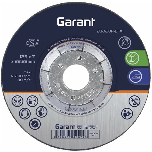 Disque à ébarber - 560010 series - Garant