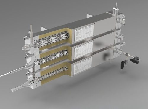 Réacteur à lit fixe - Fluitec mixing + reaction solutions AG - pour l'industrie pharmaceutique / avec mélangeur / modulaire