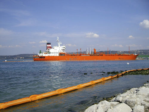 Barrage anti-pollution gonflable - AIRBANK SRL