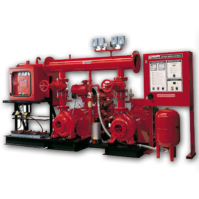 Groupe de pompage centrifuge - NFPA 20 - Bombas Ideal - à eau / auto-amorçant / stationnaire