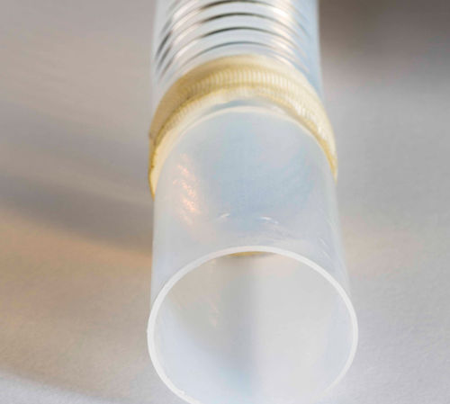 Tuyau flexible pour produits chimiques - Versilon™ Con-T series - Saint-Gobain Performance Plastics - Process System - en acier inoxydable / en PTFE / en PFA