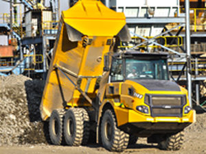 Tombereau articulé - B18E - Bell Equipment Co SA - thermique / pour mines et carrières