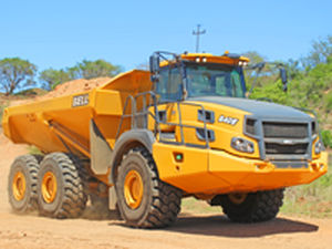 Tombereau articulé - B40E - Bell Equipment Co SA - thermique / pour mines et carrières