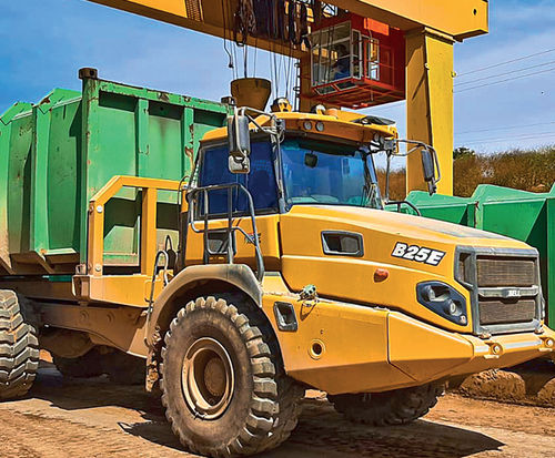 Tombereau articulé - B25E - Bell Equipment Co SA - diesel / pour mines et carrières / pour chantier