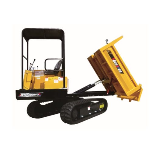 Dumper sur chenilles - MST-200VDR - Morooka Co., Ltd. - diesel / à déchargement par l'arrière