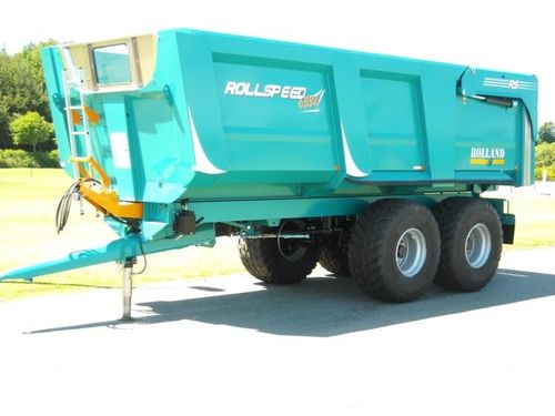 Remorque benne - ROLLSPEED 6332 - REMORQUES ROLLAND - tandem / tractée / monocoque