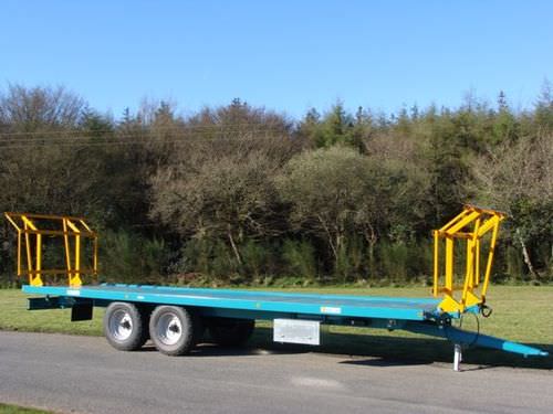 Remorque à plateau - RP 9004 LSP - REMORQUES ROLLAND - tandem / tractée / forte charge