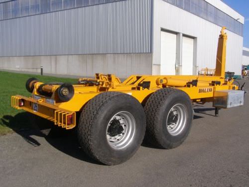 Remorque porte-conteneur - CP 160 - REMORQUES ROLLAND - tandem / tractée / porte-caisson