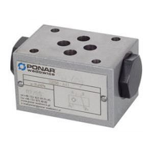 Clapet anti-retour à soupape - Z2S6 - PONAR S.A. - piloté / hydraulique