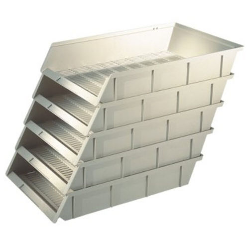 Caisse-palette en plastique - MERCURIO - MARTINI ALFREDO - pour tri de courrier / gerbable