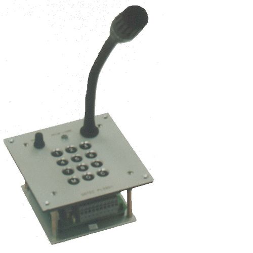 Système d'interphone - Poste type PL 04 - SATEC