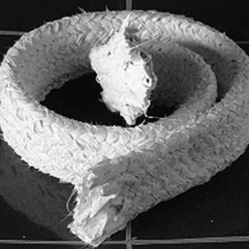Garniture tressée en matériau réfractaire - RS-MS  - Zircar Refractory Composites - à résistance élevée / pour haute température