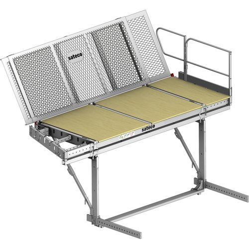 Plateforme de travail - P3D - Sateco - suspendue / pour coffrage