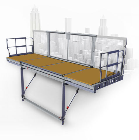 Plateforme de travail - PTE-C - Sateco - suspendue / pour coffrage