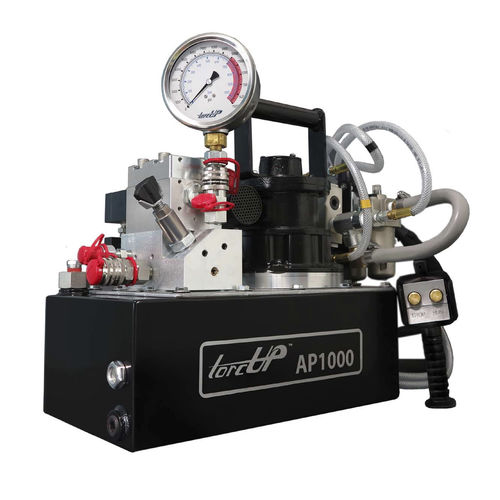 Pompe hydraulique de serrage - AP series  - TorcUP Industrial Bolting Tools - actionnée par air / pour outillage