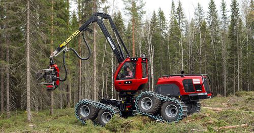 Abatteuse forestière à roues - 931XC - KOMATSU Forest