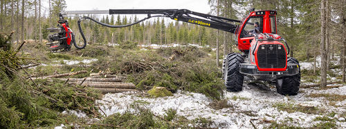 Abatteuse forestière à roues - 951-2 - KOMATSU Forest