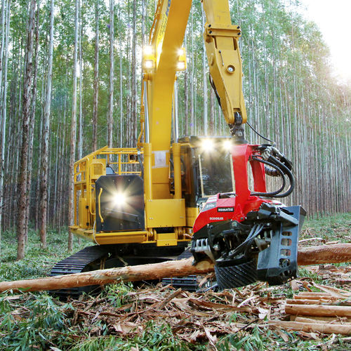 Tête d'abattage à rouleaux - 370E - KOMATSU Forest