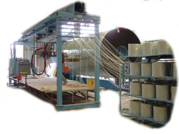 Machine d'enroulement filamentaire contrôlée par ordinateur - Matrasur Composites