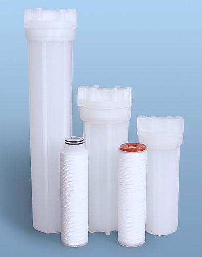 Carter de filtre monocartouche - CHPN series - Critical Process Filtration - pour liquide / en matière plastique