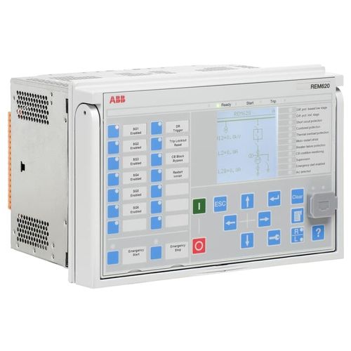 Relais de protection IEC - REM620 - ABB Oy Distribution Automation - pour moteur électrique / à montage sur panneau / compact