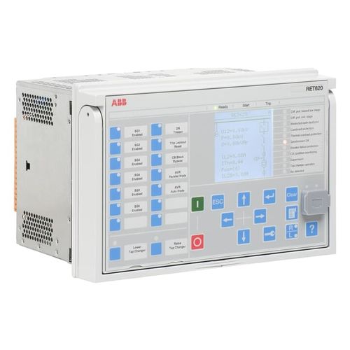 Relais de protection IEC - RET620 - ABB Oy Distribution Automation - de tension / pour transformateur / à montage sur panneau