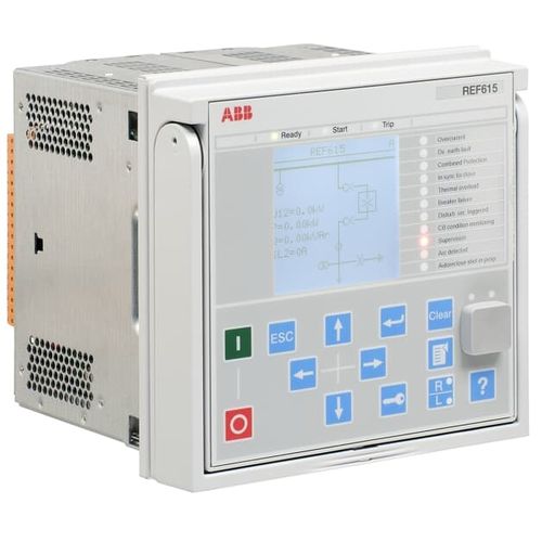 Relais de protection pour alimentateur - REF615  - ABB Oy Distribution Automation - de fuite à la terre / de tension / de puissance