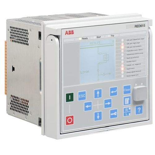Relais de protection IEC - RED615 - ABB Oy Distribution Automation - de phase / pour transformateur / à montage sur panneau