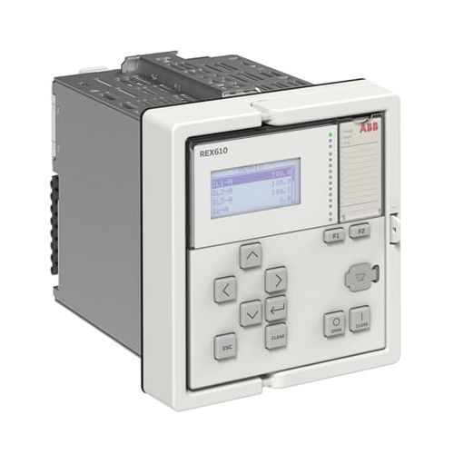 Relais de protection de puissance - REX610 - ABB Oy Distribution Automation - AC/DC / à montage sur panneau / IEC
