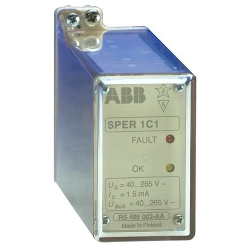 Relais de protection de circuit de déclenchement - SPER 1C1 - ABB Oy Distribution Automation - DC / avec indicateur de défaut