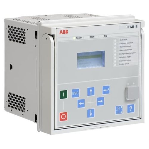 Relais de protection de puissance - REM611 - ABB Oy Distribution Automation - pour moteur électrique / pour pompe / à montage sur panneau