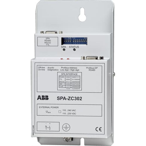 Passerelle de communication - SPA-ZC 302 - ABB Oy Distribution Automation - PROFIBUS DP