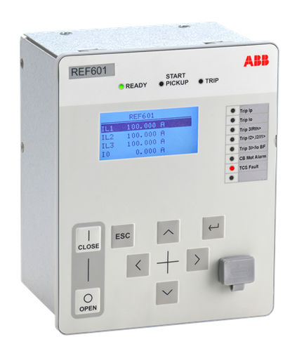 Relais de protection de fuite à la terre - REF601 - ABB Oy Distribution Automation - de surintensité / thermique / de puissance