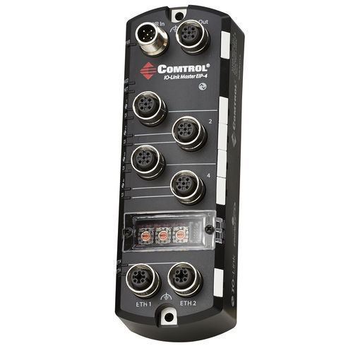 Passerelle de communication - IO-Link Master 4-EIP - Comtrol Corporation - industrielle / TCP / Ethernet