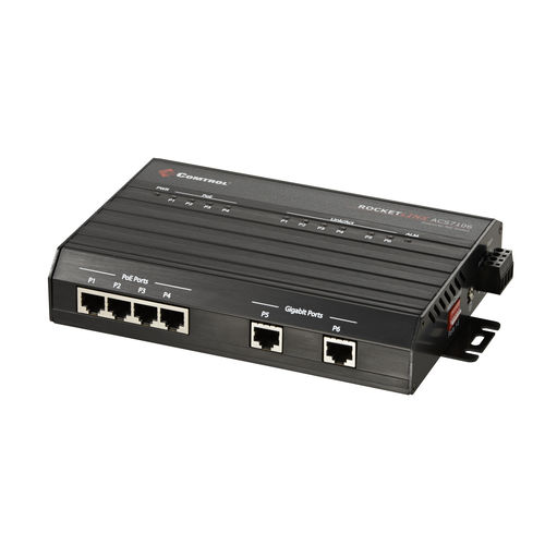 Commutateur Ethernet non administrable - RocketLinx® ES7105 - Comtrol Corporation - 4 ports / Gigabit Ethernet / à montage sur rail DIN