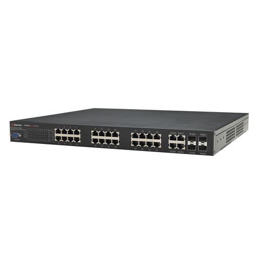 Commutateur Ethernet administrable - RocketLinx® ES7528 - Comtrol Corporation - 28 ports / gigabit / PoE