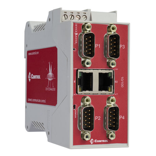 Serveur de périphérique RS-232 - DeviceMaster ® PNIO-2304 - Comtrol Corporation - RS422/RS485 / Ethernet / DB9
