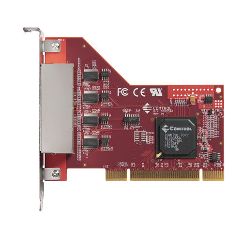 Carte de communication multiport série 4 ports - 30023-6 - Comtrol Corporation - RS232 / bus PCI / RJ45