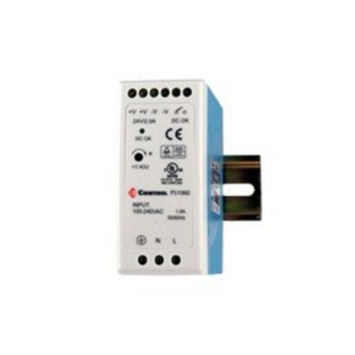Alimentation électrique sur rail DIN - PS1060 - Comtrol Corporation - AC/DC / à sortie simple / ajustable