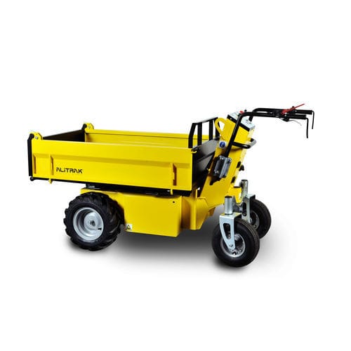 Transporteur alimenté par batterie - MT500L - ALITRAK S.r.l - à roues / élévateur / à plate-forme