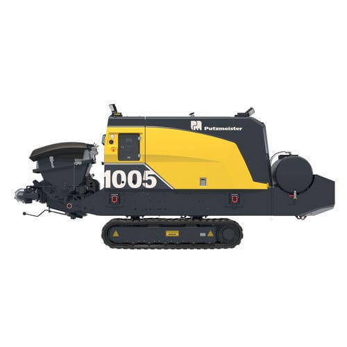 Pompe à béton sur chenilles - BSC 1005 D5 - PUTZMEISTER - pour chantier / diesel